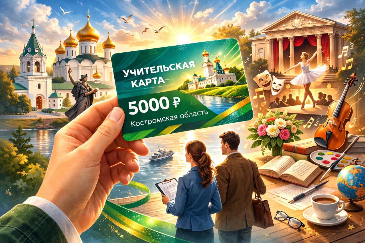 В Костромской области стартовал проект «Учительская карта»
